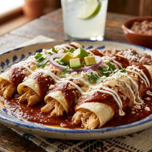 赤いエンチラーダ