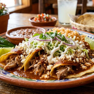 サカテカス風のエンチラーダ - Enchiladas zacatecanas