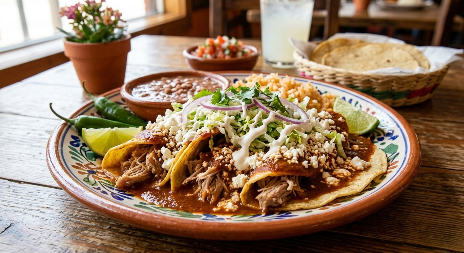 サカテカス風のエンチラーダ - Enchiladas zacatecanas